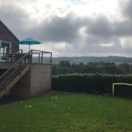 Huis Met Zonneterras, Tuin En Panoramisch Uitzicht Wellin Buitenkant foto